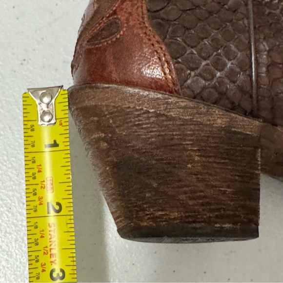 Corral Python Crystal Cross Boot 6.5 - Picture 11 of 14